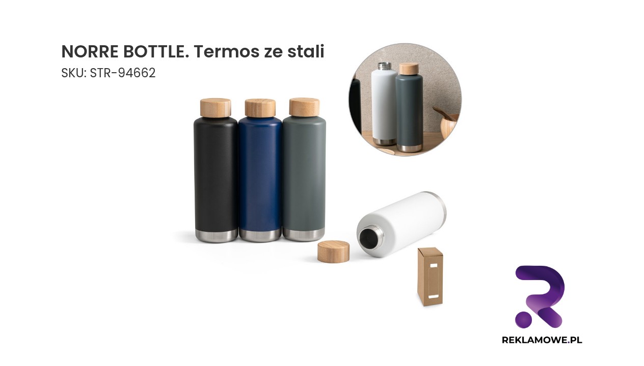 NORRE BOTTLE. Termos ze stali nierdzewnej 640 mL NORRE BOTTLE termos ze stali nierdzewnej