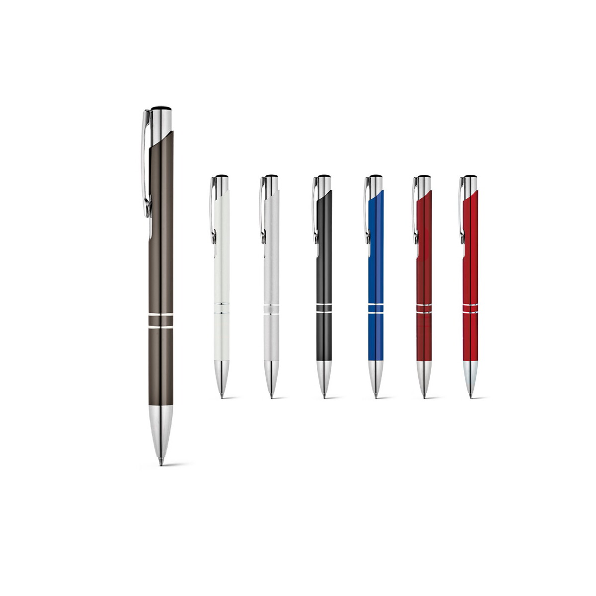 BETA BK. Aluminiowy długopis z klipsem 81165_set