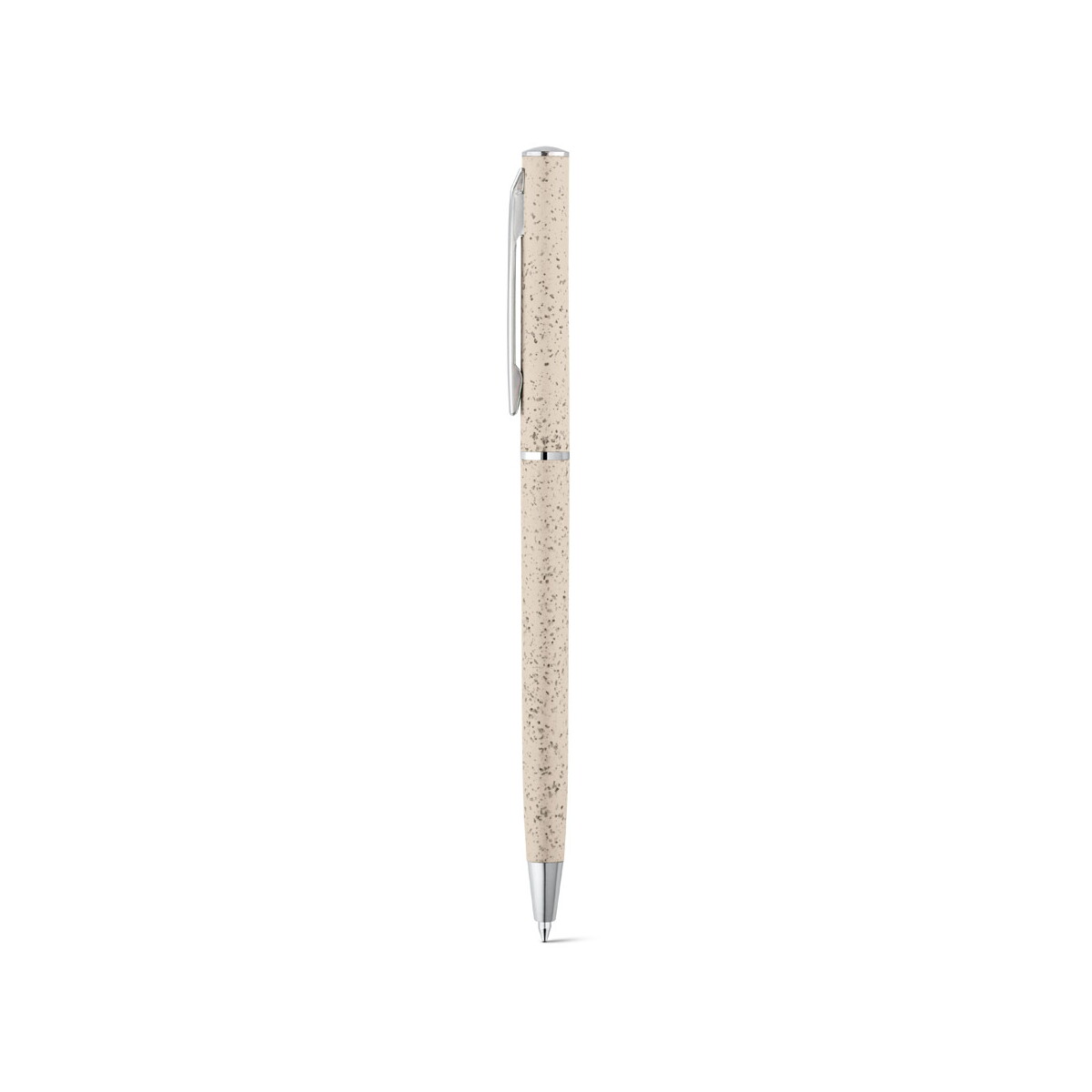 DEVIN. Długopis z włókna słomy pszenicznej i ABS z mechanizmem obrotowym 81203_set