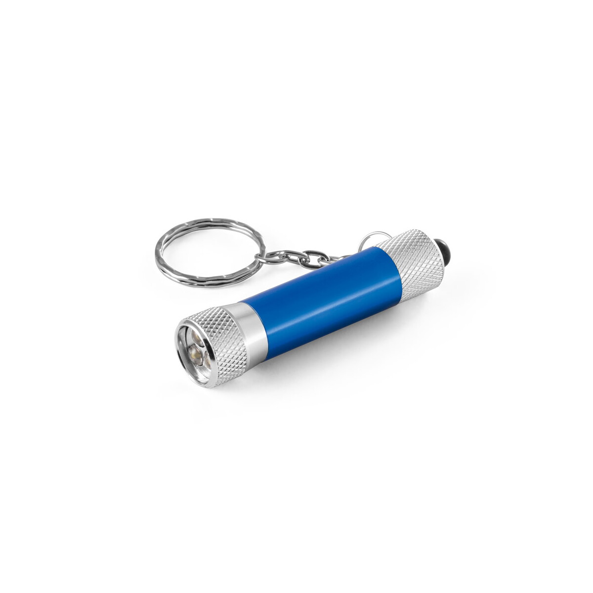 LERGAN. Aluminiowy brelok z latarką 3 LED 93141_set