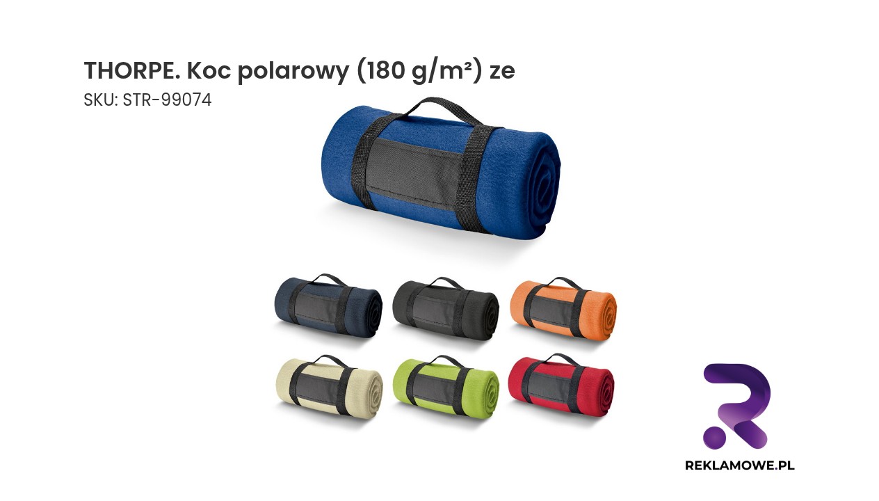 THORPE koc polarowy 180 g/m² ze zdjęcie produktu